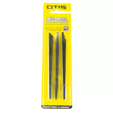Otis Technology Multi-Purpose | Scraper & Brush Set | 3 Piece Set | Black | FG-386-3