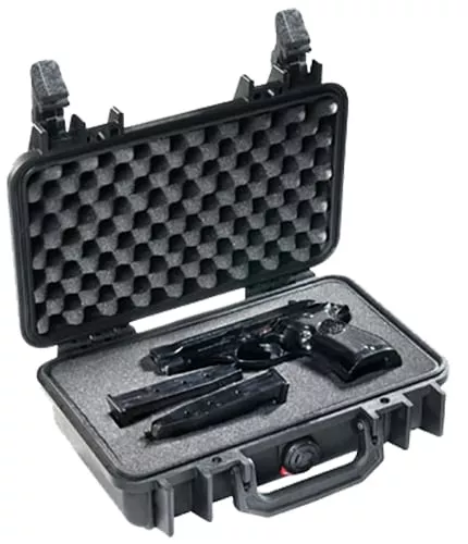 Pelican Protector Pistol and Acessory CaseBlack