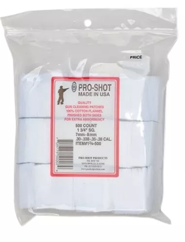 PRO-SHOT PATCH 7MM-38CAL 1 3/4" 500C