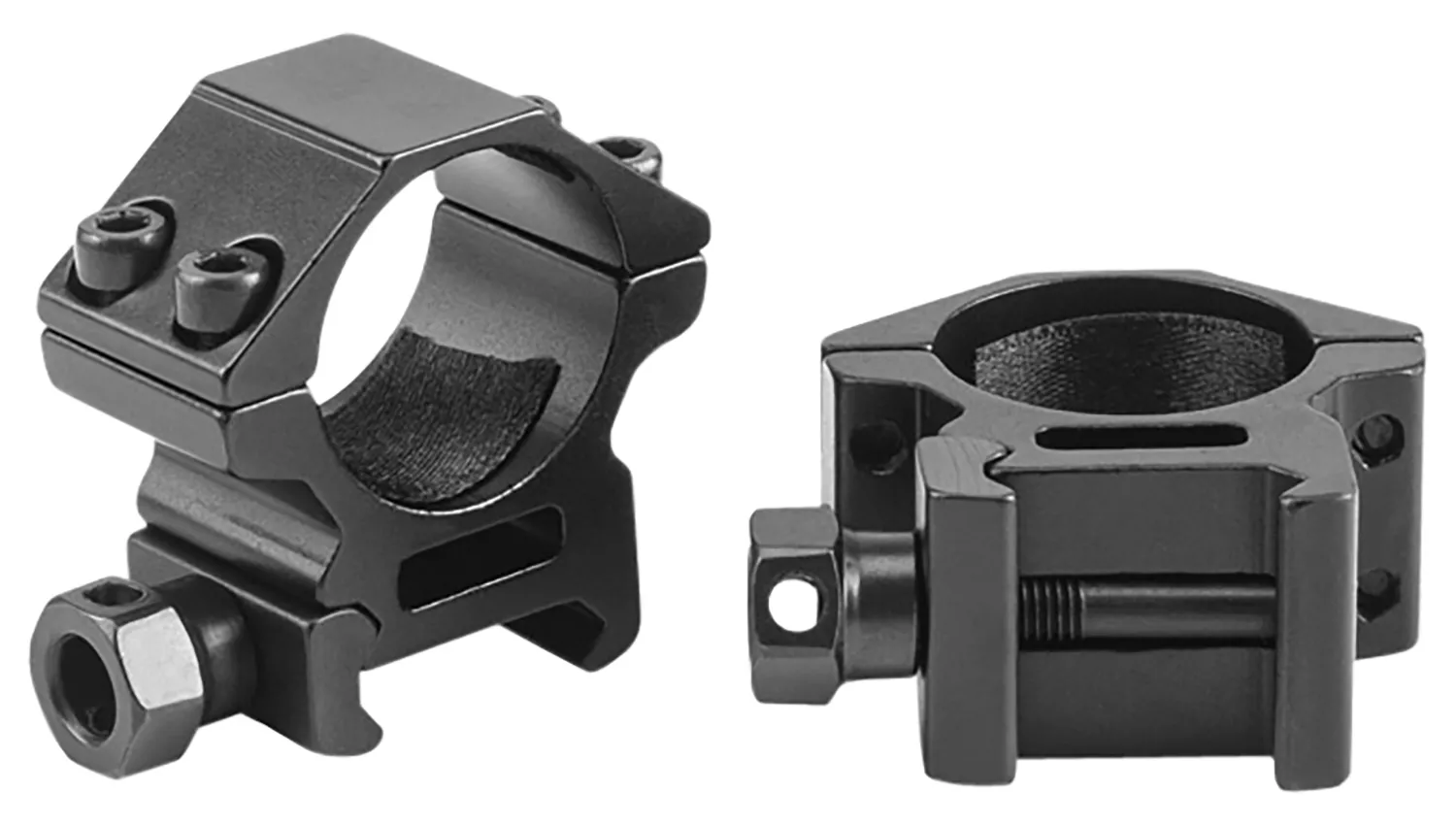 Riton Optics X1L Scope RingsMatte Black 1" Low