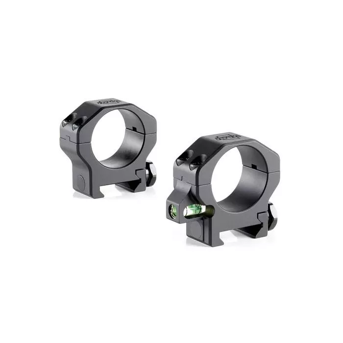 RPM Precision 30mm Low (.885'') Scope Rings with Co-linear Bubble Level