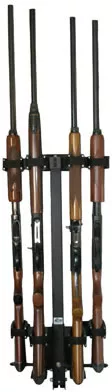 Rugged 4 Gun Removable Wall Mount (11094)