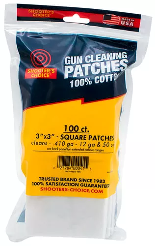 SHOOTERS CHOICE 100PK 3" PATCH