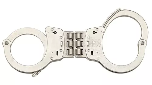 Smith & Wesson Handcuffs - Hinged Nickel Standard