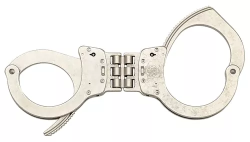 Smith & Wesson Universal Size Handcuff - Hinged Nickel