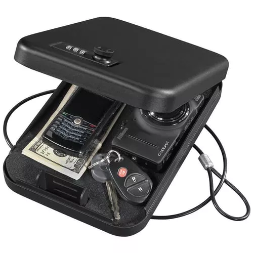 Stack-On Portable Security Case Small with Combo Lock