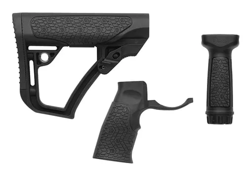 STOCK/GRIP/FOREGRIP COMBO BLK