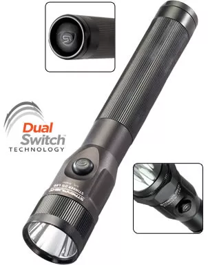 Streamlight 75812 Stinger Flashlight with D/S Dual Switch, DC Charger