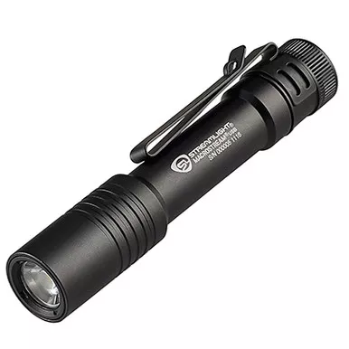 Streamlight Macrostream USB Flashlight - 500 Lumens, Black Color, Includes USB Charging Cable