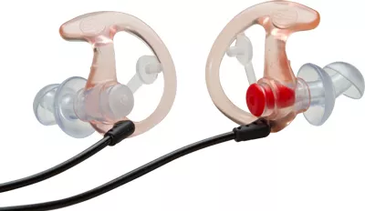 Surefire EP3 Sonic Defender Ear Plug, Clear, Medium (EP3-MPR)