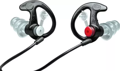 Surefire EP4 Sonic Defender Plus Ear Plug, Black, Medium (EP4-BK-MPR)