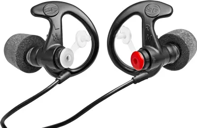 Surefire EP7 Sonic Defender Ultra Ear Plug, Black, Medium (EP7-BK-MPR)