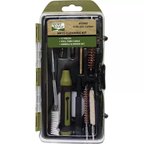 TacShield AR-15 Cleaning Kit Hard Case 17pc
