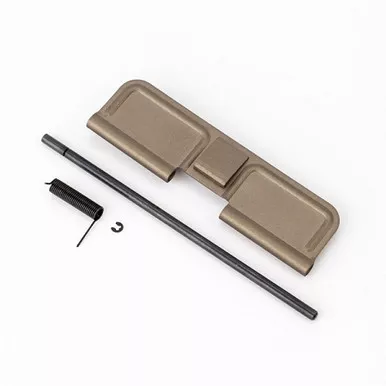 Tan AR-15 Upper Receiver Ejection Port Dust Cover Kit