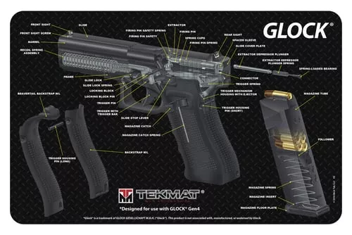 TEKMAT CUTAWAY PSTL MAT FOR GLK BK
