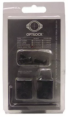 Tikka Optilock S1320916 2 Piece Blue Base
