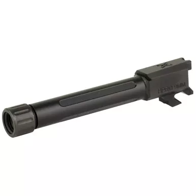 True Precision TPRCSN Barrel | 9MM | Threaded 1/2x28 | Fits Springfield Hellcat Pro | Nitride Finish | Black | TP-SHCPB-XTBL