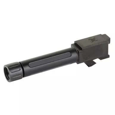 True Precision TPRCSN Threaded Barrel | 9MM | For Glock 26 | Black Nitride Finish | Includes Thread Protector | TP-G26B-XTBL