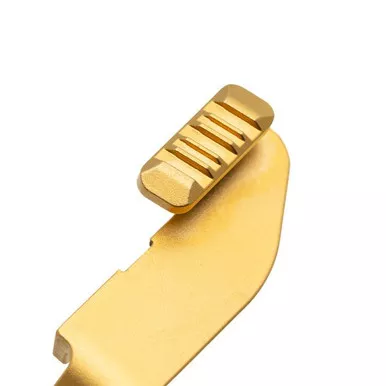 Tyrant Hellcat Extended Slide Release | Frame Parts | Fits Hellcat & Hellcat Pro | Gold | TD-HCATSCL