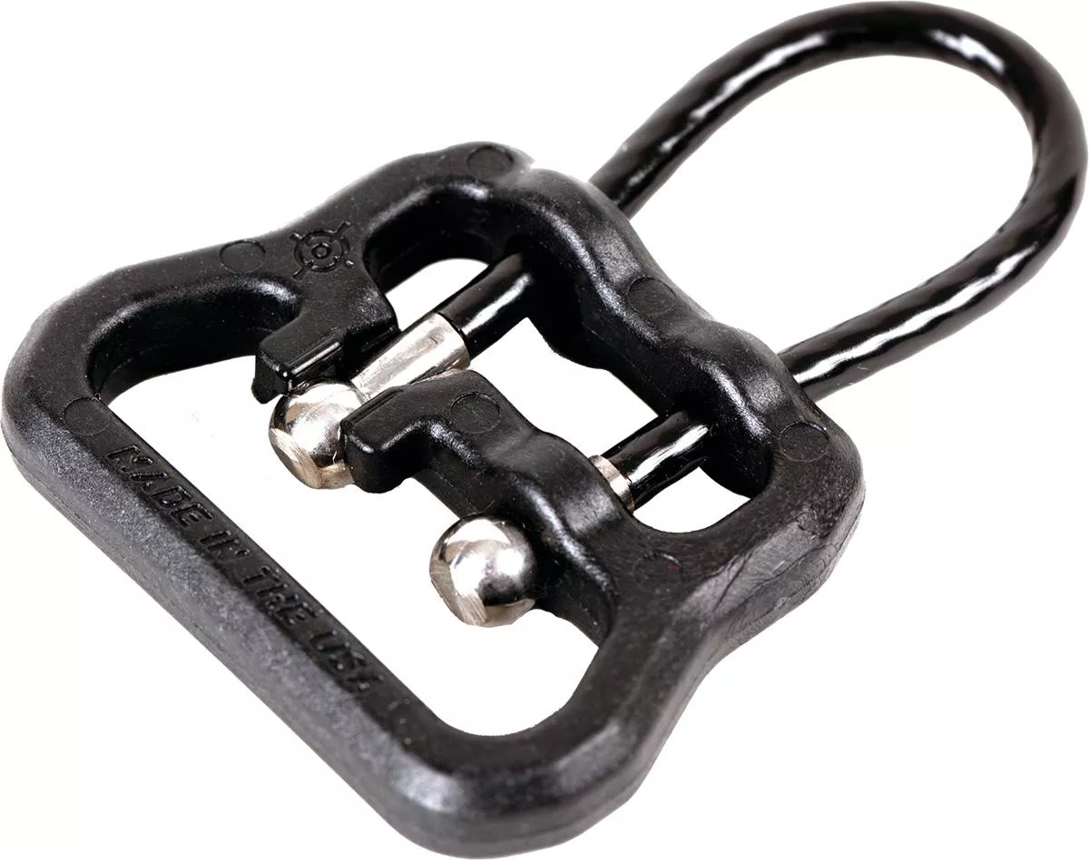 ULOOP FOR 1INCH SLINGS AND SMALLER BLACK