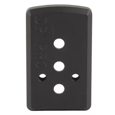 Unity Tactical FAST | Offset Optic Mounting Plate | 2.05" Optical Height | Compatible with UNITY LPVO Mount and Adapter | T1/T2 Footprint | Anodized Finish | Black | FST-SOPM