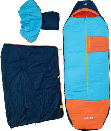UST Monarch Sleeping Bag - Regular Length - Multiple Temperature Ranges, Detachable Wings