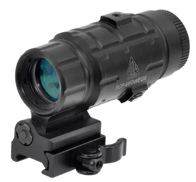 UTG 3x Magnifier Black Anodized 37 mm