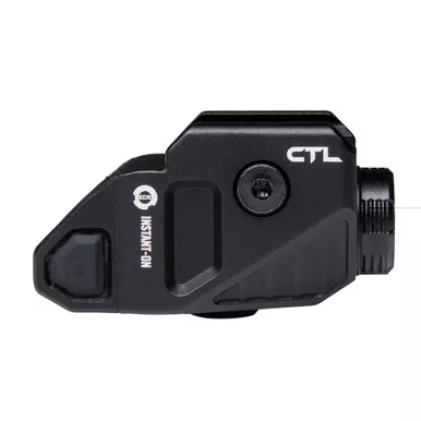 Viridian Weapon Technologies CTL Tactical Light | Universal Fit | Rechargeable Battery | 525 Lumens | Black | 930-0025