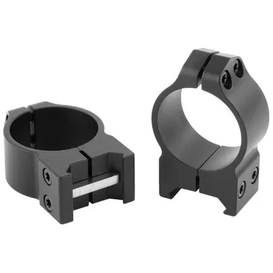 Warne Maxima 30mm Rings - Medium Height, Matte Black Finish