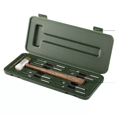 Weaver Gunsmithing Tool Kit | Hammer & Punch Set | Green Case | 849723