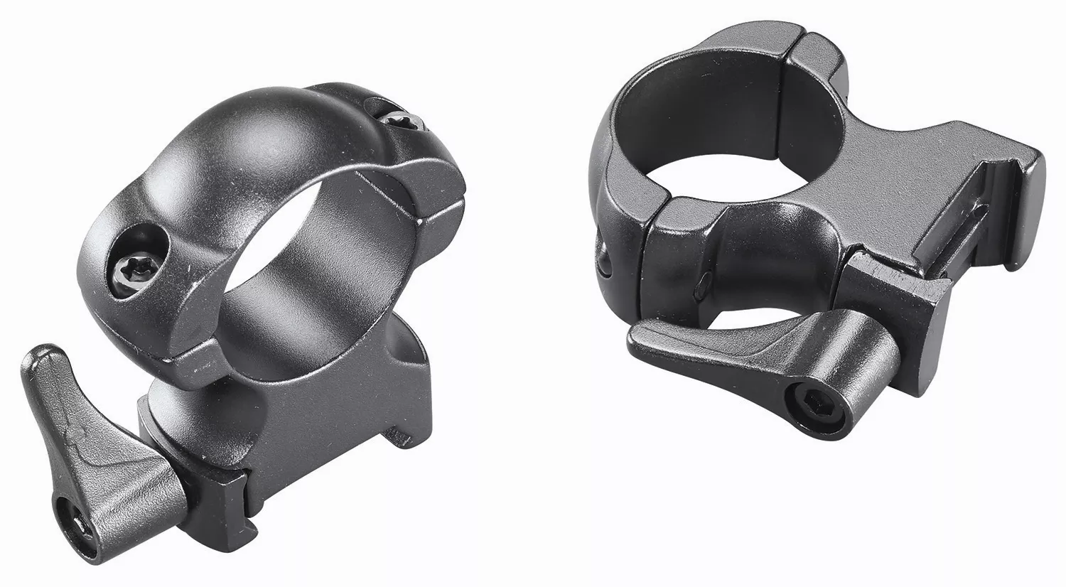 Weaver Mounts 49327 Lever LokMatte Black 1" Extra High