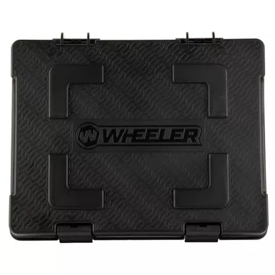 Wheeler 100 Piece Professional Screwdriver Set | Includes 2 Bit Drivers | 98 Bits and Hard Case | Black | 4001003