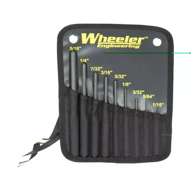 Wheeler Roll Pin Punch Set Tool | 9 piece set | 204513