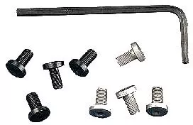 Wilson 313B Blue Hex Head Grip Screws/4 Pack