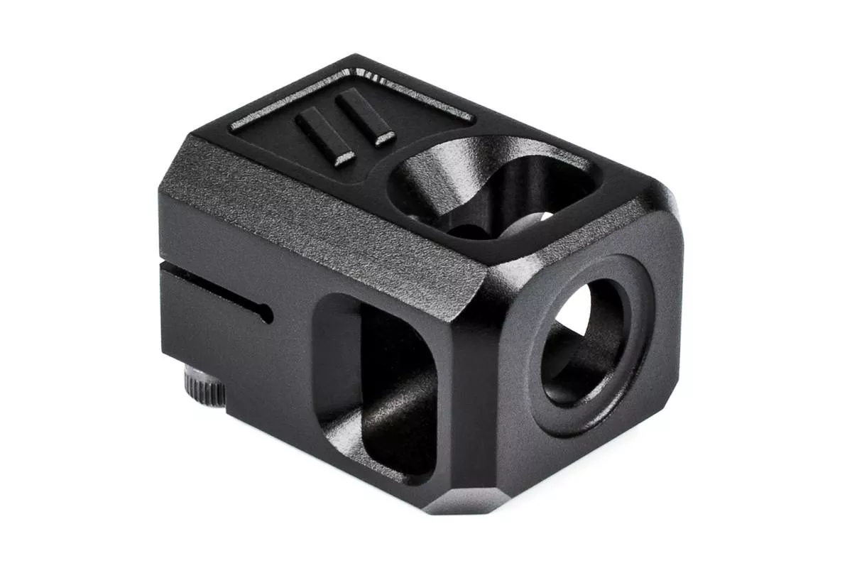 ZEV PRO COMPENSATOR V2 1/2X28 THREADING 9MM BLACK