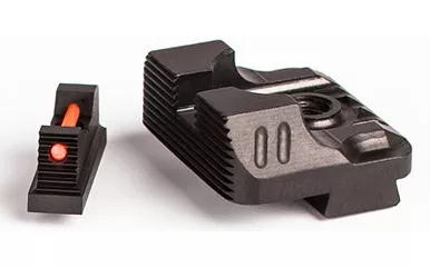 Zev Sight Set .215 Fiber Optic Front and Combat Rear Sight